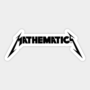 Mathematics! Sticker